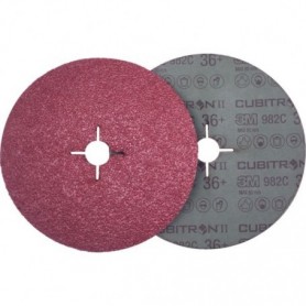 Disque fibre 3M™ Cubitron™ II 982C, 127 mm x 22 mm, 36+
