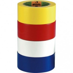 Ruban adhésif marquage PVC - 50mmx33m - Plusieurs coloris
