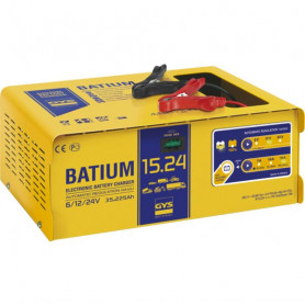 Chargeur de batterie automatique 6-12-24 V Batium 15.24
