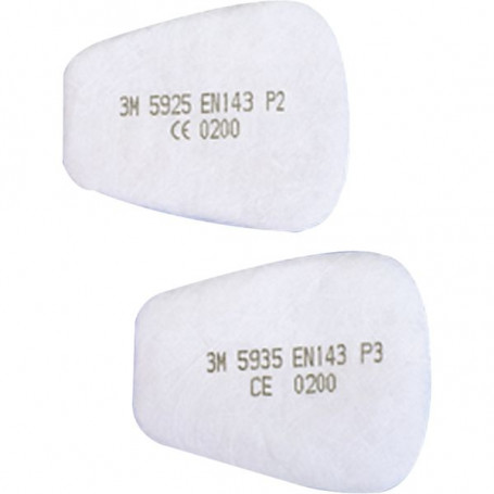 Filtre antipoussières pour utilisation avec ou sans les filtres antigaz pour 6500-6800