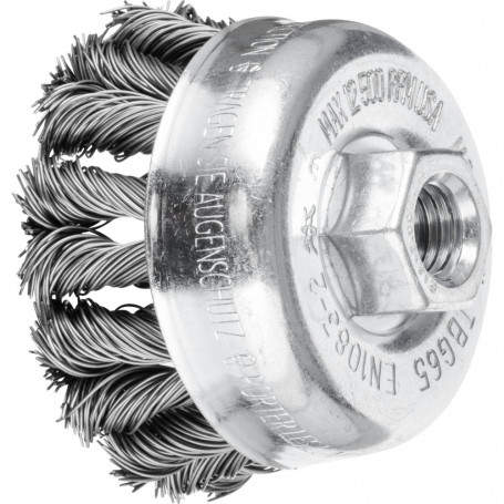 Brosses boisseau à filetage torsadées