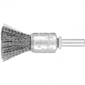 Brosse pinceau sur tige non torsadée PBU Acier