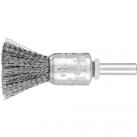 Brosse pinceau sur tige non torsadée PBU Acier