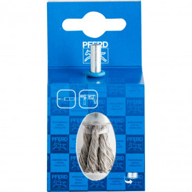 Brosses pinceau sur tige, torsadées POS PBG Inox