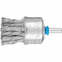 Brosses pinceau sur tige, torsadées POS PBG Inox