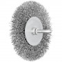 Brosses plates sur tige non torsadées POS RBU Acier