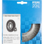Brosses plates non torsadées POS RBU Acier