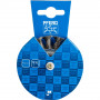 Brosses plates sur tige, torsadées POS RBG Acier