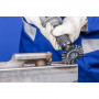 Brosses plates sur tige, torsadées POS RBG Acier