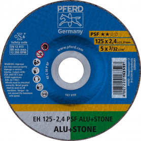Disques à tronçonner Ligne universelle PSF PSF ALU + STONE