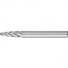 Fraises limes carbure hautes performances Denture INOX pour l'acier inoxydable (INOX) Forme ogive à bout arrondi RBF