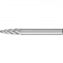 Fraises limes carbure hautes performances Denture INOX pour l'acier inoxydable (INOX) Forme ogive à bout arrondi RBF