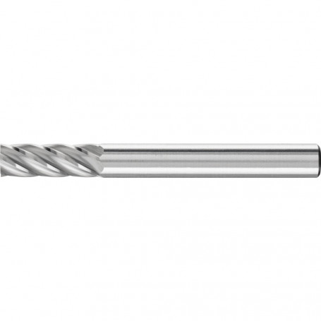 Fraises limes carbure hautes performances Denture INOX pour l'acier inoxydable (INOX) Forme cylindrique ZYA sans denture en bout