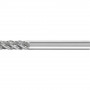 Fraises limes carbure hautes performances Denture STEEL pour l'acier et l'acier moulé Forme cylindrique ZYA sans denture en bout