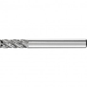 Fraises limes carbure hautes performances Denture STEEL pour acier et acier moulé Forme cylindrique ZYAS avec denture en bout