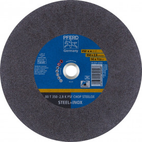 Disques à tronçonner CHOPSAW 80 T 350-2,8 K PSF CHOP STEELOX/25,4