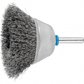 Brosses boisseau sur tige, non torsadées POS TBU 5010/6 INOX 0,30