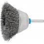Brosses boisseau sur tige, non torsadées POS TBU 5010/6 INOX 0,30