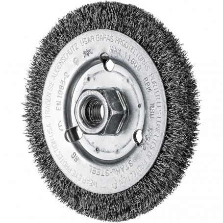 Brosses plates, non torsadées POS RBU 12512/M14 ST 0,30