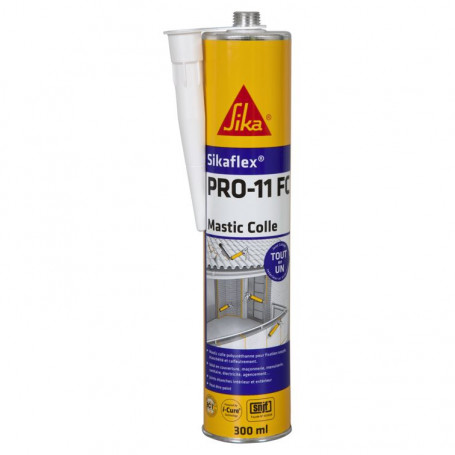 Mastic colle polyuréthane Sikaflex Pro 11 FC - 300 ML