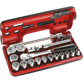 Cliquet et douilles 1/2'' coffret de 20 pièces SL.DBOX1