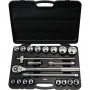 Cliquet et douilles 3/4'' coffret de 21 pièces