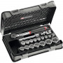 Cliquet et douilles 1/2'' coffret de 19 pièces S.161-2P6PB