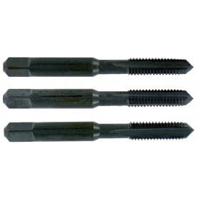Jeu de 3 tarauds main Multi-applications HSS - ISO 529