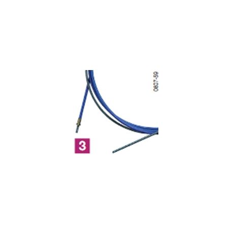 GAINE GUIDE FIL TEFLON 3M EMBOUT 12/16