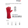 GANT SOUDEUR ROUGE T.10