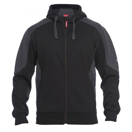 SWEAT GALAXY AVEC CAPUCHE PC 340G Gris/ Noir