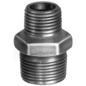 245R - Mamelon réduit mâle (filetage BSP) Finition galvanisée