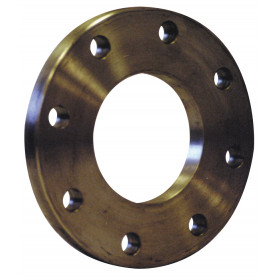 PLA10 - Bride plate PN10 à souder, type 01A Finition noire