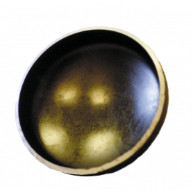FOND - Fond bombé à souder en acier S235 Finition noire
