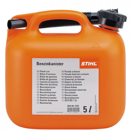 BIDON A CARBURANT  5L ORANGE