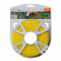 FIL NYLON JAUNE  ⌀ 3,0MM X 55 M (ROULEAU)