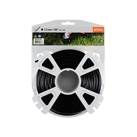 FIL NYLON NOIR   3,3 MMX 40 M (ROULEAU)