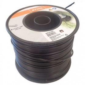 FIL NYLON NOIR   3,3 MM X 142 M (GRAND ROULEAU)