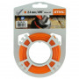 FIL NYLON ORANGE 2.4 MM X 14.6 M (ROULEAU)