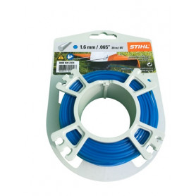 FIL NYLON 20M/1,6MM BLEU (ROULEAU)