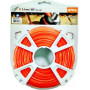FIL NYLON CARRE DIAMETRE 2,4 MM X 86 M ORANGE (ROULEAU)