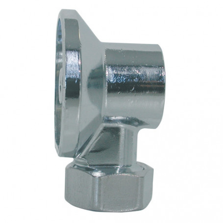 APPLIQUE CHROME  AVEC ECROU 14
