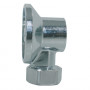 APPLIQUE CHROME  AVEC ECROU 14