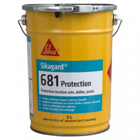 SIKAGARD 681 PROTECTION  Incolore  Seau de 3 l