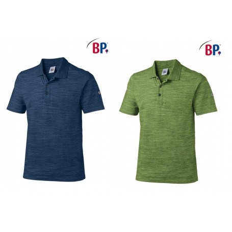 POLO MC UNISEXE 195GR SPACE BLEU