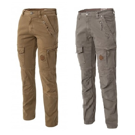 PANTALON STRETCH MULTIPOCHES EXPLORE - 2 COULEURS