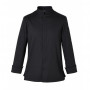 VESTE CUISINE HOMME ZEF Noir - Manches longues