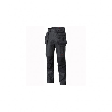 PANTALON MULTIPOCHES FAMOUS FORCE CONFORD Noir Denim