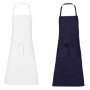 TABLIER DE TRAVAIL 100% COTON 105CM - 2 COULEURS