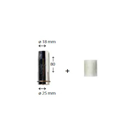 BUSE GAZ + BAGUE ISOLANTE POUR TORCHE PMT 42